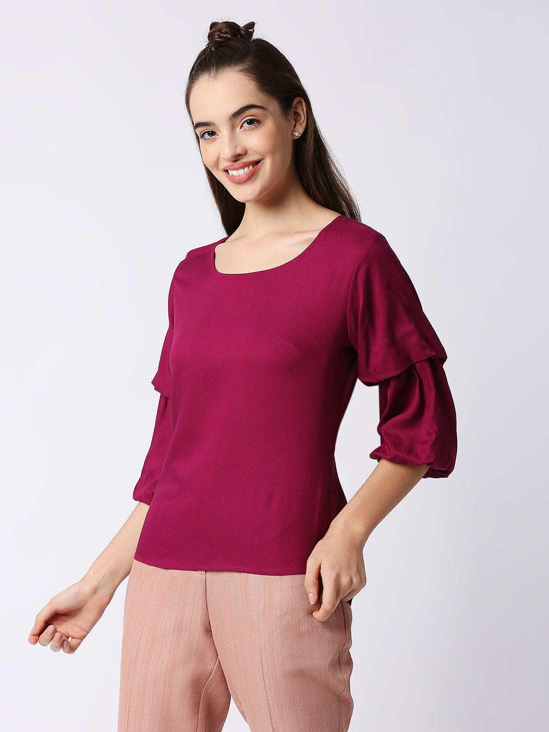 Mantra Solid  raglan top