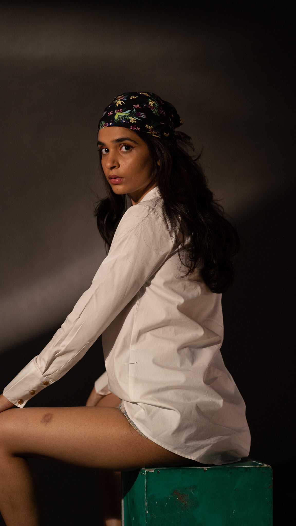 Mantra White embroidred Long shirt